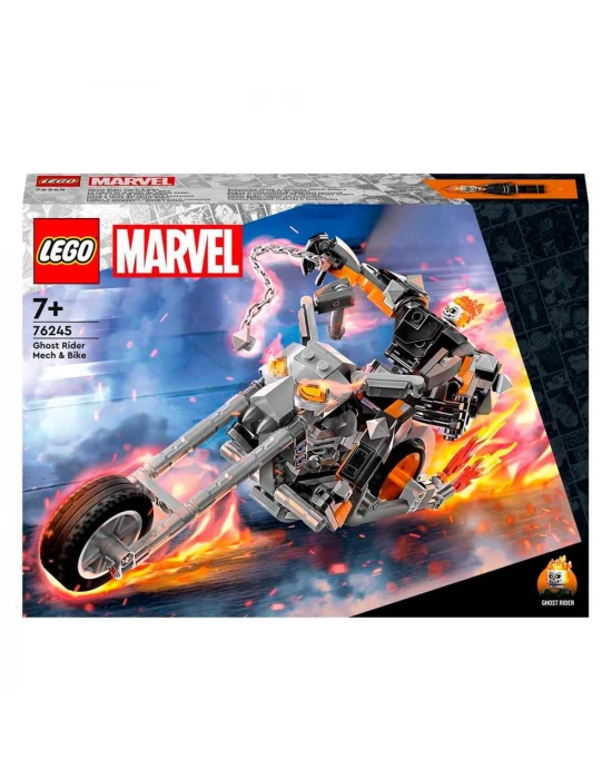 LEGO Marvel Ghost Rider Robotu ve Motosikleti 76245