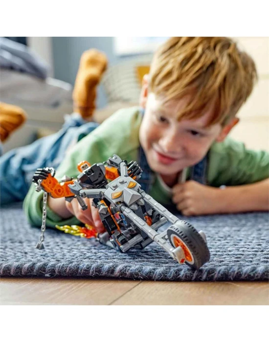 LEGO Marvel Ghost Rider Robotu ve Motosikleti 76245