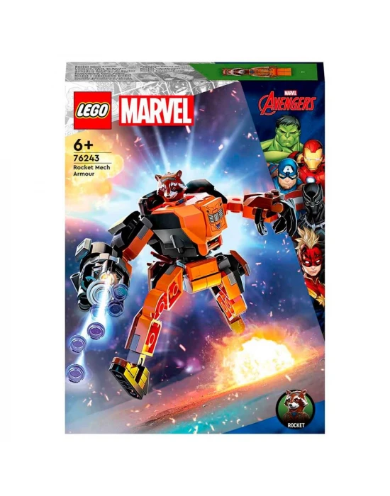 LEGO Marvel Rocket Robot Zırhı 76243