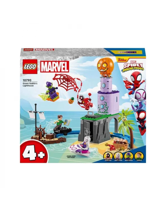 LEGO Marvel Spidey Ekibi Yeşil Goblin’in Deniz Fenerinde 10790