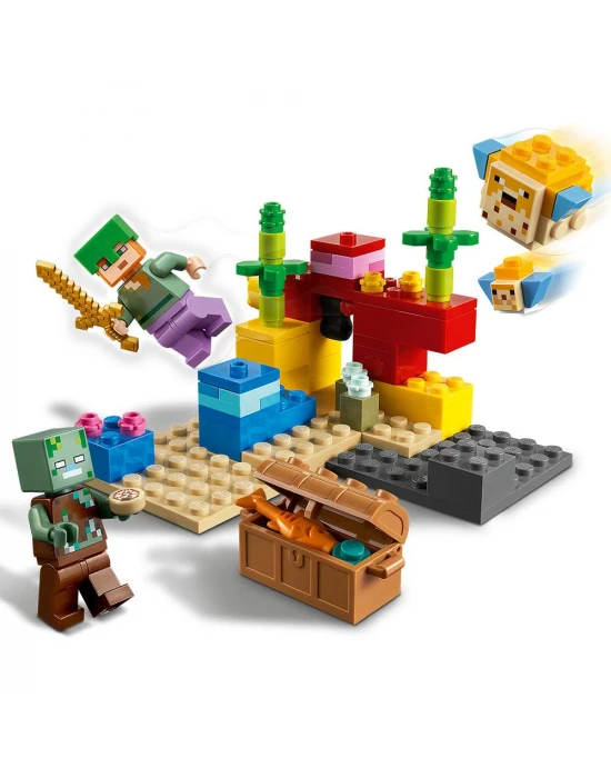 Lego Minecraft Mercan Kayalığı