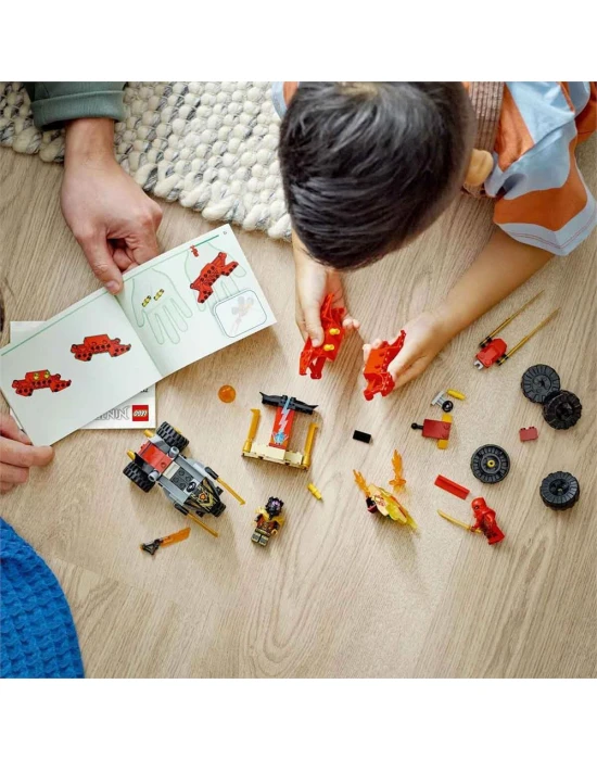 LEGO Ninjago Kai ve Rasın Araba ve Motosiklet Savaşı 71789