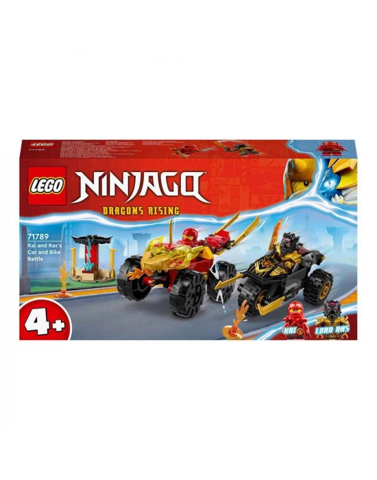 LEGO Ninjago Kai ve Rasın Araba ve Motosiklet Savaşı 71789