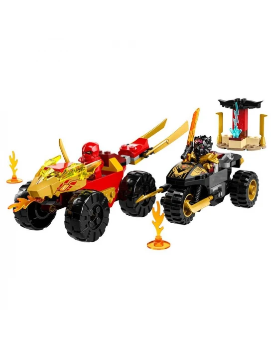 LEGO Ninjago Kai ve Rasın Araba ve Motosiklet Savaşı 71789