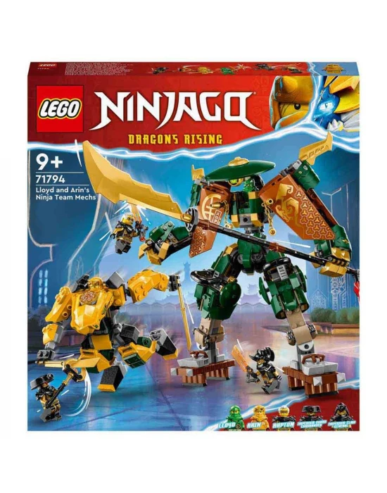 LEGO Ninjago Lloyd ve Arinin Ninja Ekibi Robotları 71794