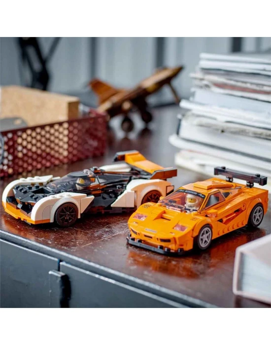 LEGO Speed Champions Mclaren Solus GT ve Mclaren F1 LM 76918