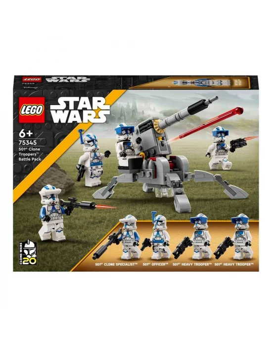 LEGO Star Wars 501. Klon Trooperlar Savaş Paketi 75345