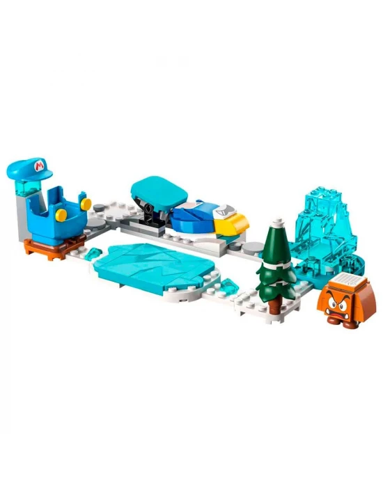 LEGO Super Mario Ice Mario Kostümü ve Donmuş Dünya Ek Macera Seti
