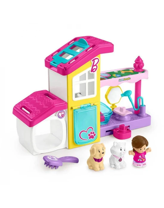 Little People Barbie Hayvan Dostu Spa Merkezi