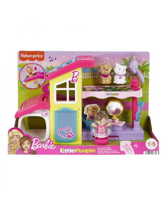 Little People Barbie Hayvan Dostu Spa Merkezi