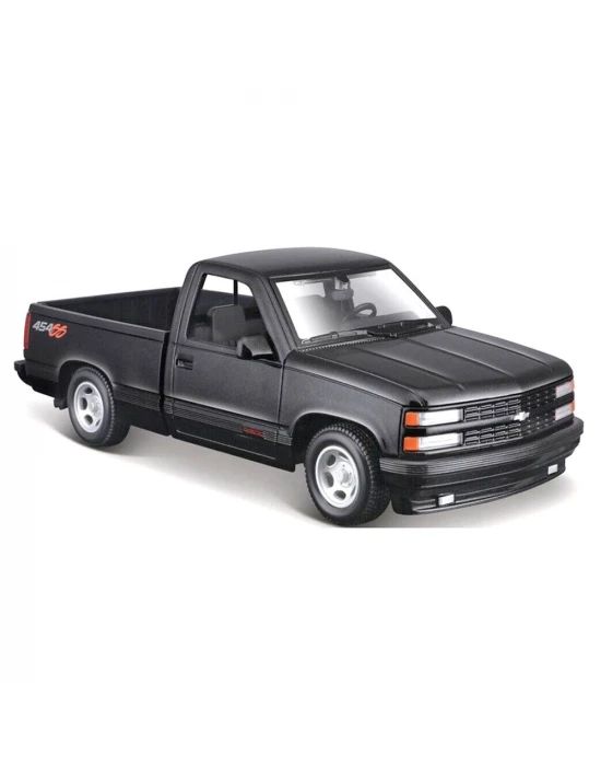 Maisto 1993 Chevrolet 454 SS Pick-Up Model Araba 1/24 - Siyah
