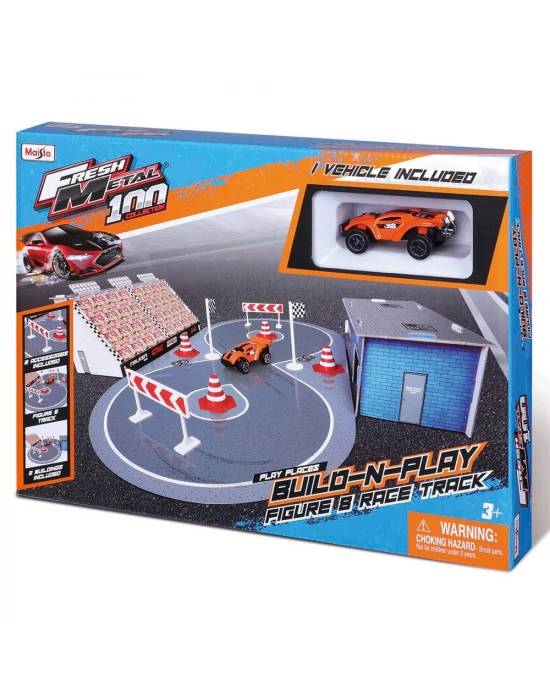 Maisto Fresh Metal Figure 8 Race Track Oyun Seti