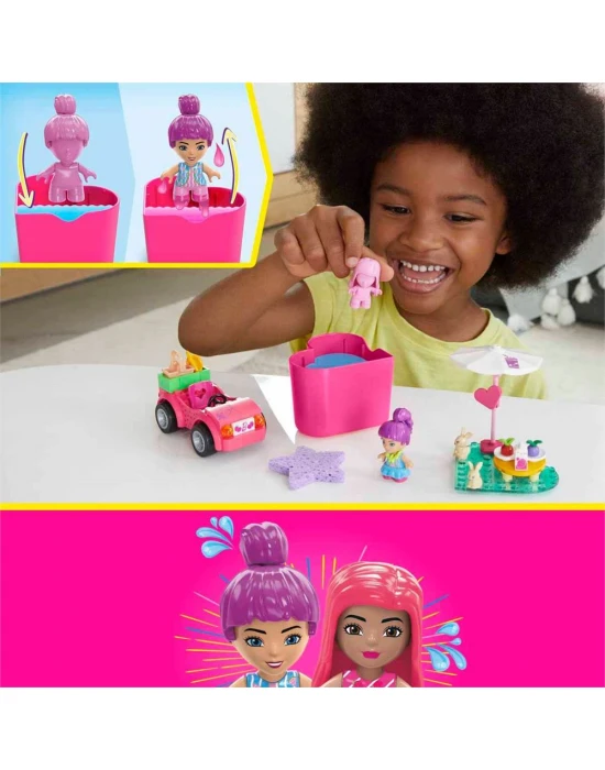 MEGA Barbie Color Reveal Havalı Yolculuk HKF90