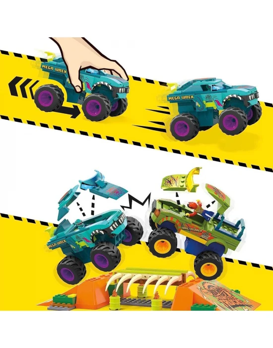 Mega Hot Wheels Mega Wrex Dinozor Kemikli Aksiyon Sahası HKF89