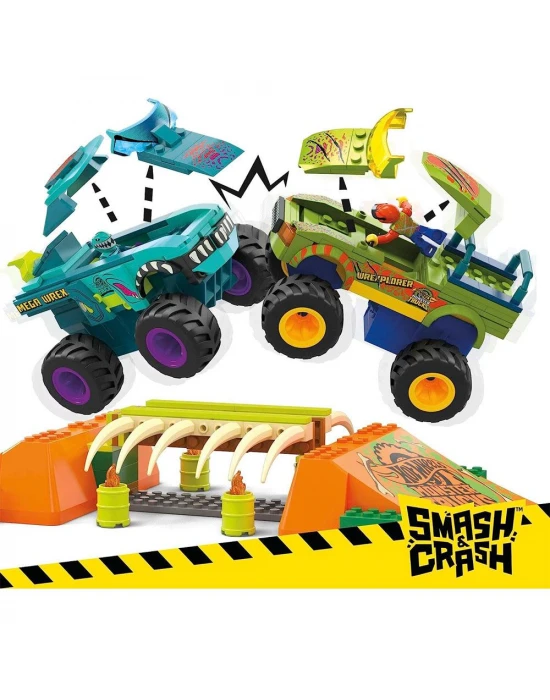 Mega Hot Wheels Mega Wrex Dinozor Kemikli Aksiyon Sahası HKF89