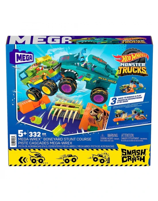 Mega Hot Wheels Mega Wrex Dinozor Kemikli Aksiyon Sahası HKF89
