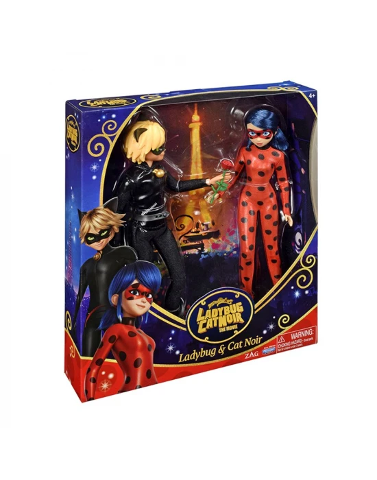 Miraculous Movie Uğur Böceği ile Kara Kedi Bebekler 2li