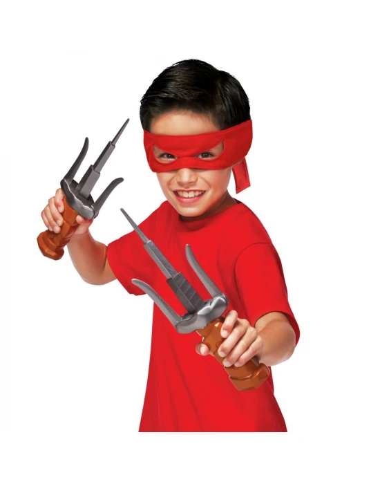 Ninja Kaplumbağalar Maske ve Aksesuar Seti - Raphael