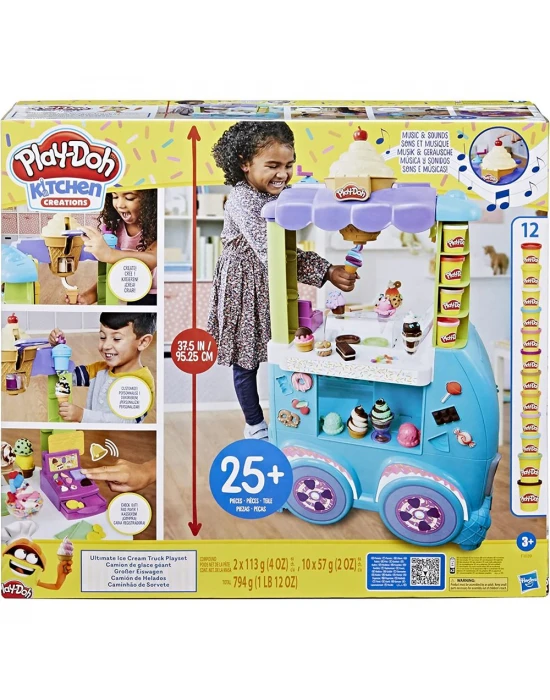 Play-Doh Ultimate Dondurma Kamyonu Oyun Seti