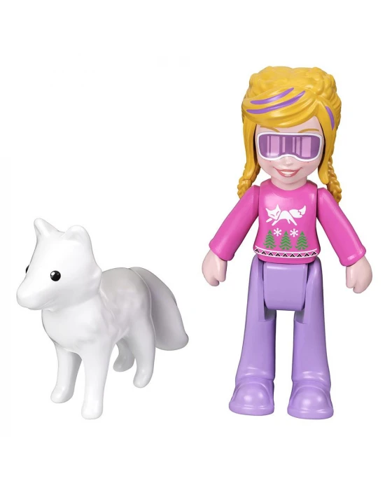 Polly Pocket Çift Taraflı Eğlence Micro Oyun Setleri - Kutup Tilk