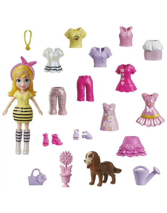 Polly Pocket Farklı Kombin Eğlencesi Oyun Setleri HKV89