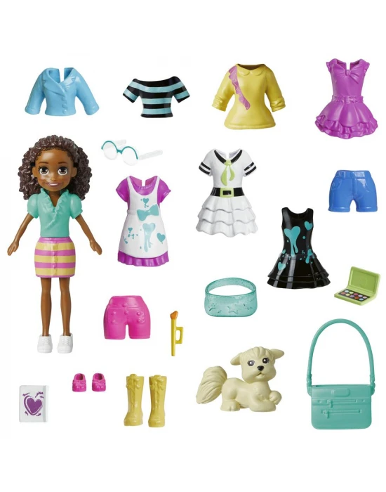 Polly Pocket Farklı Kombin Eğlencesi Oyun Setleri HKV91