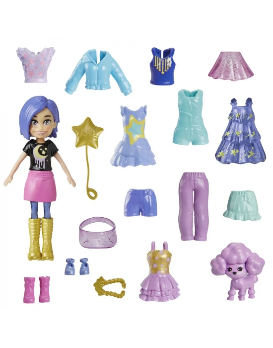 Polly Pocket Farklı Kombin Eğlencesi Oyun Setleri HKV93