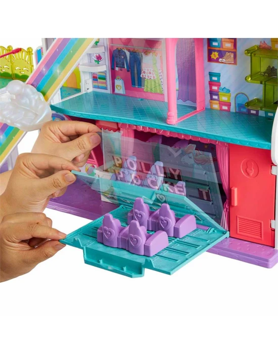 Polly Pocket Gökkuşağı Alışveriş Merkezi Oyun Seti