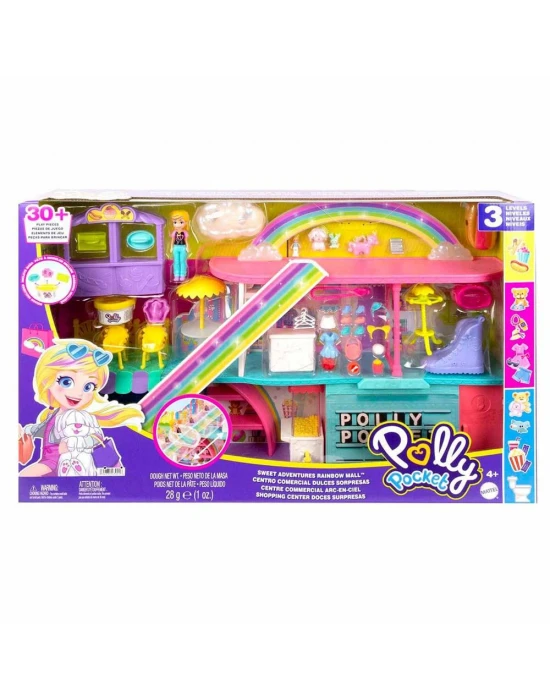 Polly Pocket Gökkuşağı Alışveriş Merkezi Oyun Seti