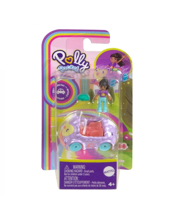 Polly Pocketın Muhteşem Araçları Oyun Setleri HKV58
