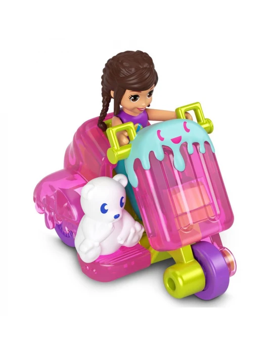 Polly Pocketın Muhteşem Araçları Oyun Setleri HKV59