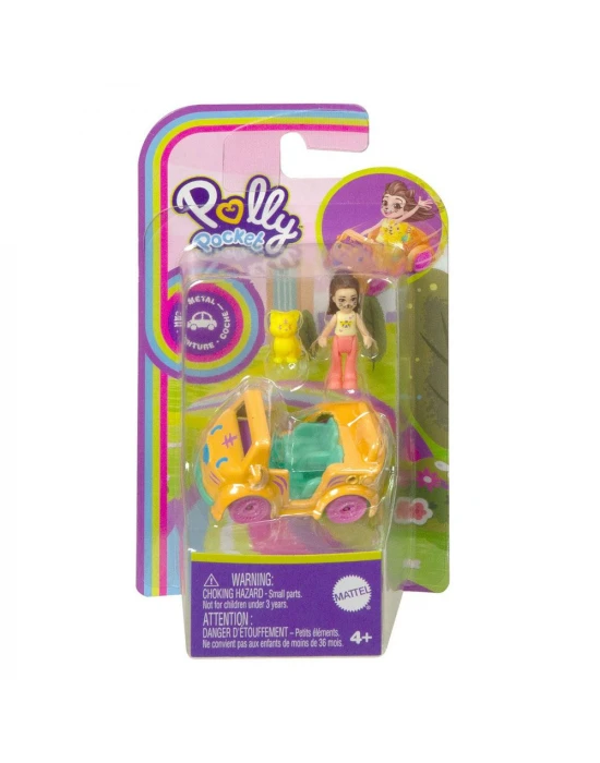 Polly Pocketın Muhteşem Araçları Oyun Setleri HKV60