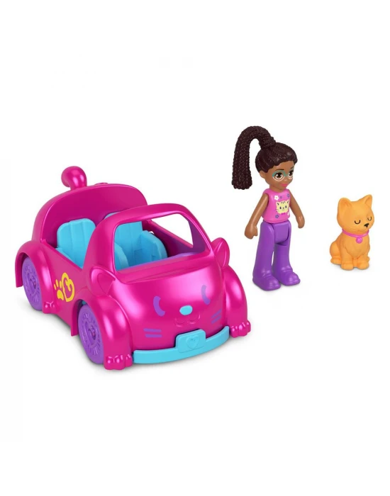 Polly Pocketın Muhteşem Araçları Oyun Setleri HMJ80