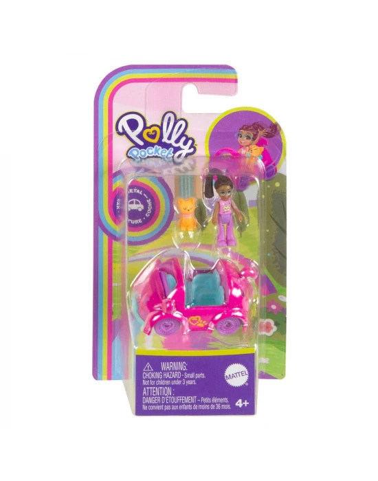 Polly Pocketın Muhteşem Araçları Oyun Setleri HMJ80