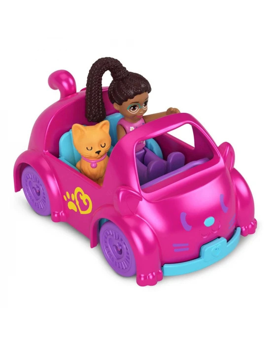 Polly Pocketın Muhteşem Araçları Oyun Setleri HMJ80