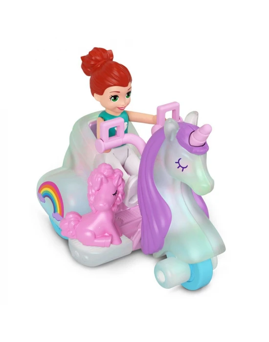 Polly Pocketın Muhteşem Araçları Oyun Setleri HMJ81