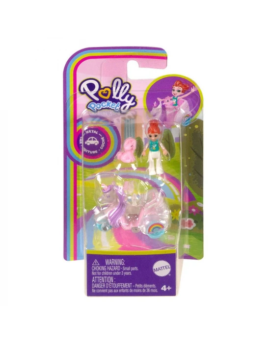 Polly Pocketın Muhteşem Araçları Oyun Setleri HMJ81