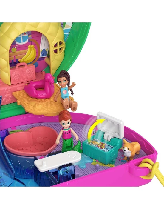 Polly Pocket Karpuzlu Havuz Partisi Kompakt Oyun Seti