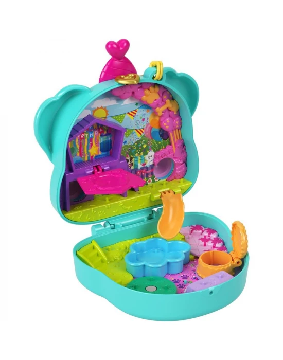 Polly Pocket Minik Köpeğin Doğumgünü Partisi Oyun Seti