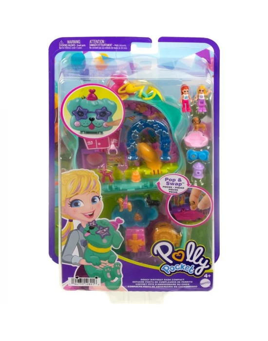 Polly Pocket Minik Köpeğin Doğumgünü Partisi Oyun Seti