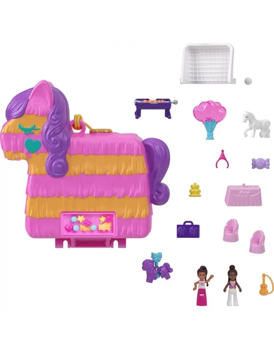 Polly Pocket Pinata Partisi Oyun Seti