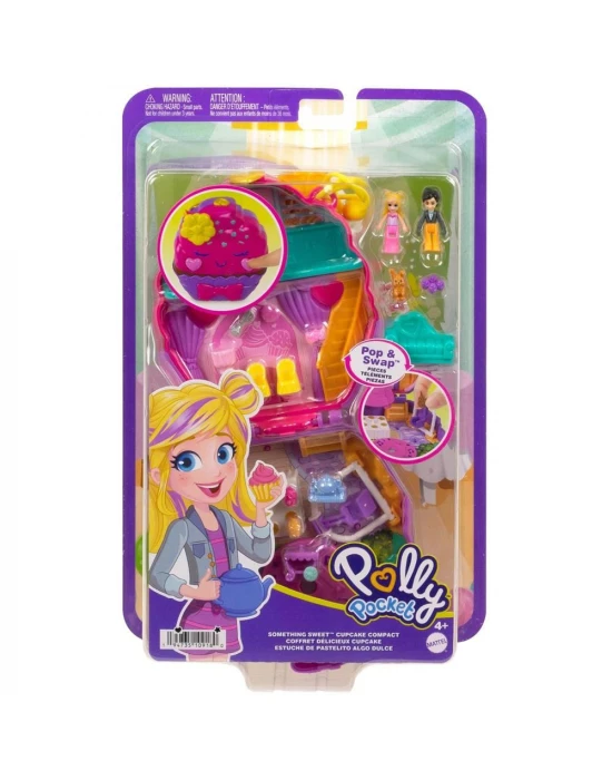 Polly Pocket Sevimli Tatlılar Kapkek Oyun Seti
