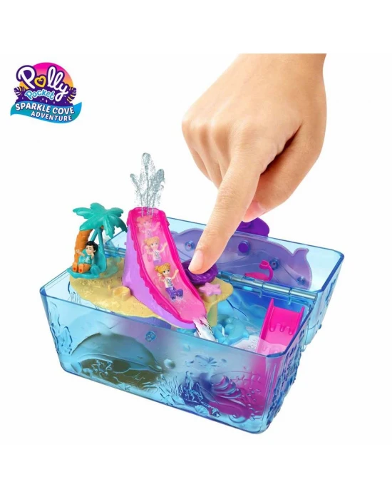 Polly Pocket Sparkle Cove Adventure Hazine Sandığı Oyun Seti