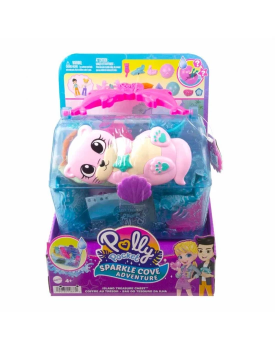 Polly Pocket Sparkle Cove Adventure Hazine Sandığı Oyun Seti