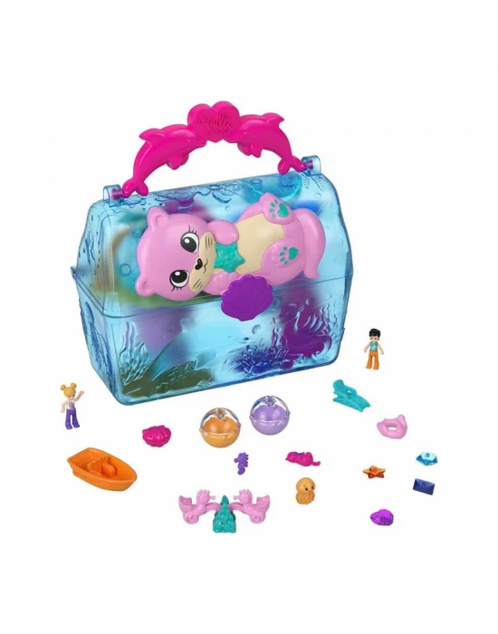 Polly Pocket Sparkle Cove Adventure Hazine Sandığı Oyun Seti