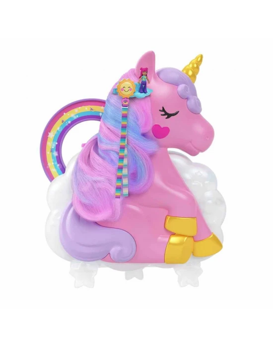 Polly Pocket Tek Boynuzlu Atın Güzellik Salonu HKV51