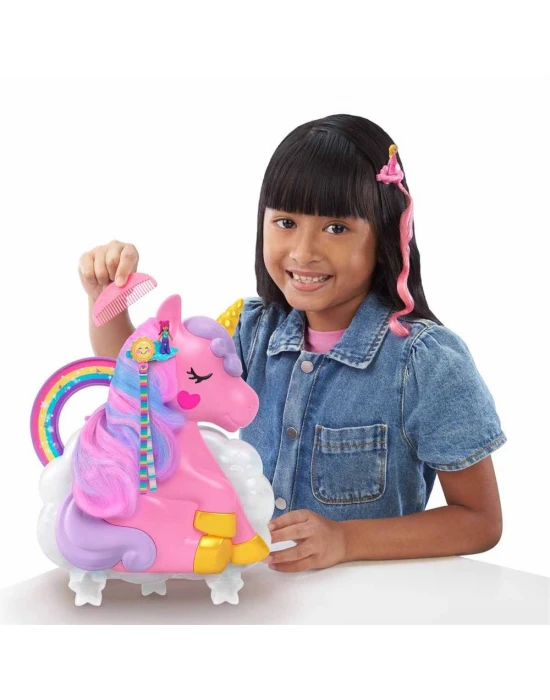Polly Pocket Tek Boynuzlu Atın Güzellik Salonu HKV51