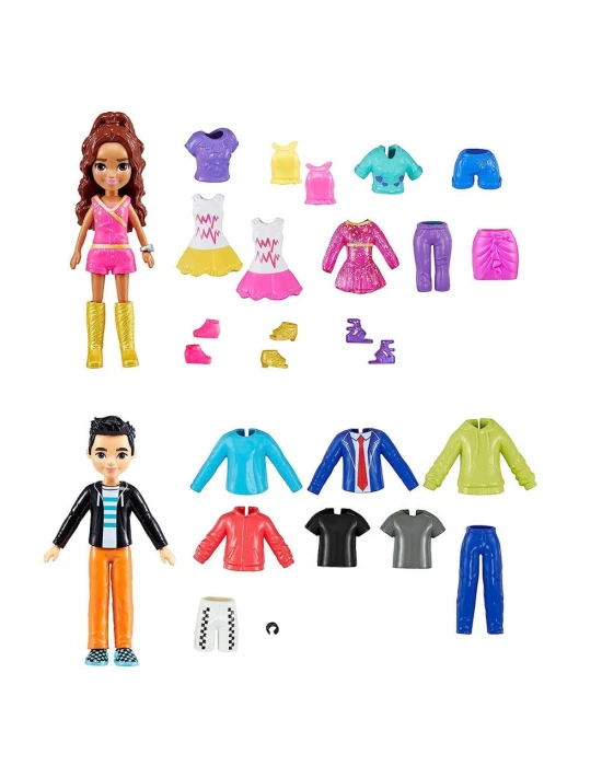 Polly Pocket ve Arkadaşları Kombin Eğlencesi Oyun Seti HKW10
