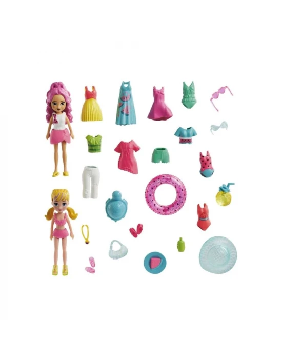 Polly Pocket ve Arkadaşları Meyveli Havuz Moda Paketi HKV95