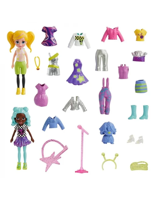 Polly Pocket ve Arkadaşları Pop Yıldızı Moda Paketi HKV97